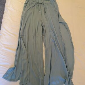 Onia Women's Soft Blue Wide-Leg Pants